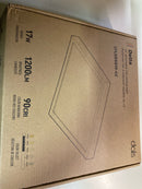 Dals CFLEDSQ10-CC-BK 10 in. Square Indoor/Outdoor LED Flush Mount