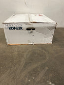 KOHLER Caxton White Undermount Oval Bathroom Sink with Overflow Drain (21.25-in x 17.25-in)