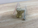 Deltana CHAL10U4 Chalice 1 Inch Mushroom Cabinet Knob - Satin Brass