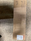 Homeplace lighting 114431MB-334 22 in. W x 7 in. H x 7 in. E 3-Light Vanity Light in Matte Black with Soft White Glass Shade