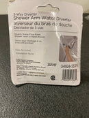 Delta U4924-SS-PK Universal Showering 3-Way Diverter - Stainless
