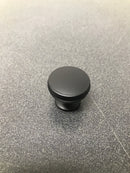 Amerock BP36793FB Renown 1-1/4 Inch Mushroom Cabinet Knob - Matte Black