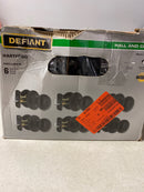 Defiant 32TGX930BD6 Hartford Matte Black Hall/Closet Door Knob Contractor Pack