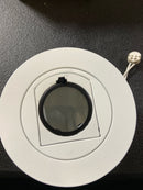 WAC Lighting HR-D425-WT 4" Low Voltage Recessed Light Adjustable Trim - White