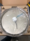 Commercial electric FM15LP6WYMMNKHD 15 in. Brushed Nickel Integrated LED Dimmable Selectable CCT Flush Mount Indoor Ceiling Light