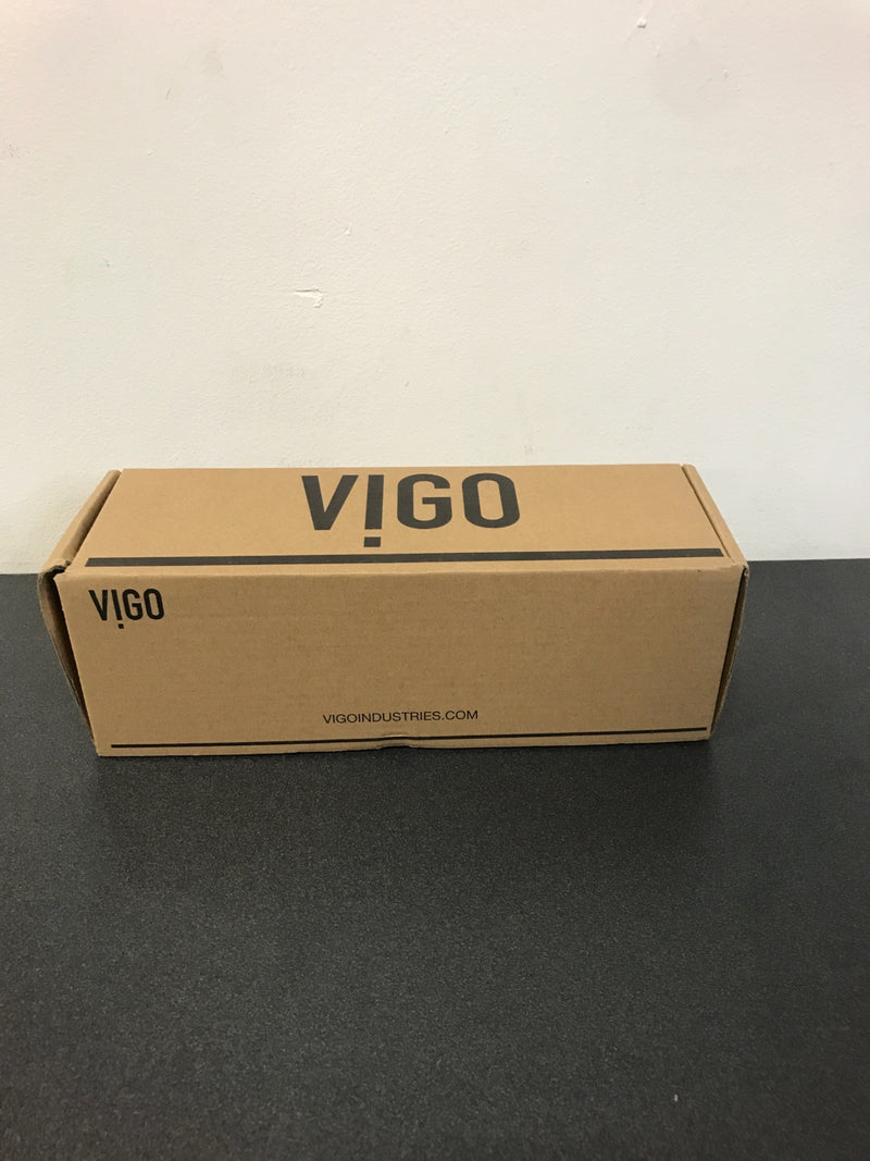 VIGO Vessel Bathroom Sink Pop-Up Drain and Mounting Ring in Matte Gold-VG07000MG