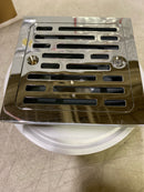 Delta DT062412 4" Tile-In Square Shower Drain - Chrome