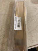 Emtek 87130US4 Edge 8 Inch Center to Center Finger Cabinet Pull - Satin Brass