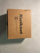 Kwikset 740MILSQT-514S 740MILSQT-S Milan Single Cylinder Keyed Entry Door Lever Set with Square Rose