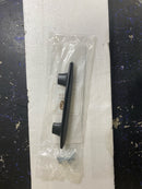 Belwith Keeler B079714-MB Pebble 3-3/4" (96mm) & 5-1/16" (128mm) Dual Center to Center Organic Zen Cabinet Handle / Drawer Pull - Matte Black