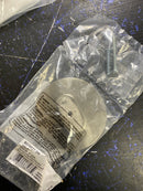 Belwith Keeler B076527-SN Vale 3" Curved Round Cabinet Knob / Drawer Knob - Satin Nickel