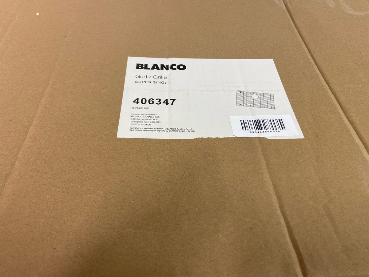 BLANCO 406347 SUPER SINGLE SINK METAL GRID SHEET 30 BY 15 INCHES
