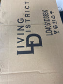 Elegant Lighting LD4061D38BK Resolute 5 Light 38" Wide Linear Chandelier - Black