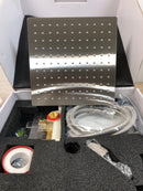 Bwe A-95010-N 10 Inch Square Bathroom Shower Combo Set In Brushed Nickel