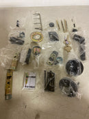 Baldwin SC.LAJXSQU.R.CRR.SMT La Jolla SmartKey Single Cylinder Keyed Entry Handleset with Square Lever and Contemporary Round Interior Trim from The Reserve Collection - Venetian Bronze