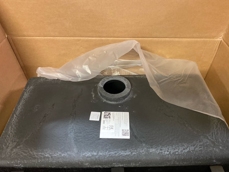 Elkay ELXUFP362010CA0 Quartz Luxe Kitchen Sinks, Caviar