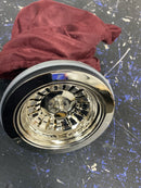 Rohl 735PN 3 1/2" Basket Strainer without remote pop-up - Polished Nickel