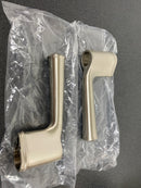 Baldwin ENFEDTRR150 Federal Single Cylinder Keyed Entry Door Lever Set with Traditional Round Rose - Satin Nickel