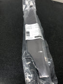 Amerock BP36753BCR Extent 8-9/16 Inch Center to Center Finger Cabinet Pull - Black Chrome