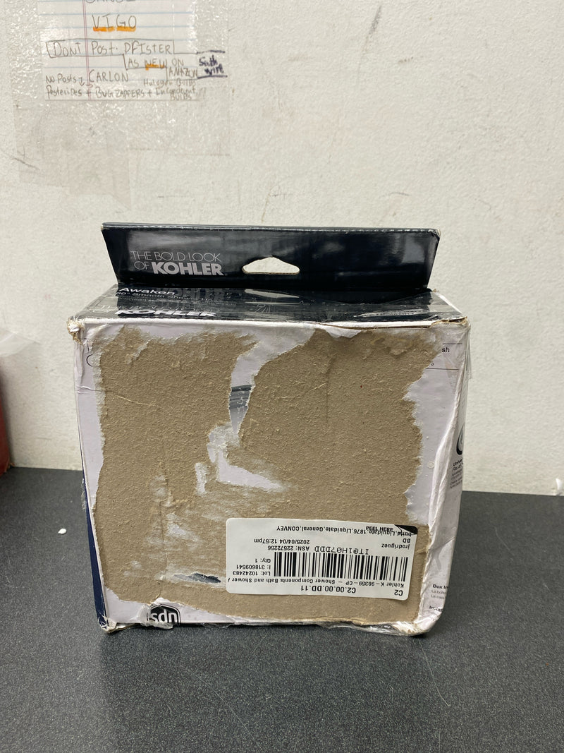 KOHLER 98359-CP Awaken 60-Inch Smooth Shower Hose, Polished Chrome