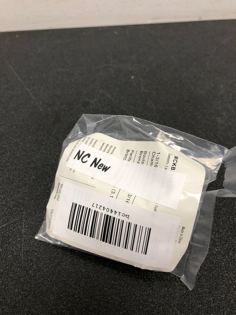 Miseno MCKBZ100CPG Canyon 1-3/16 Inch Square Cabinet Knob - Champagne Bronze