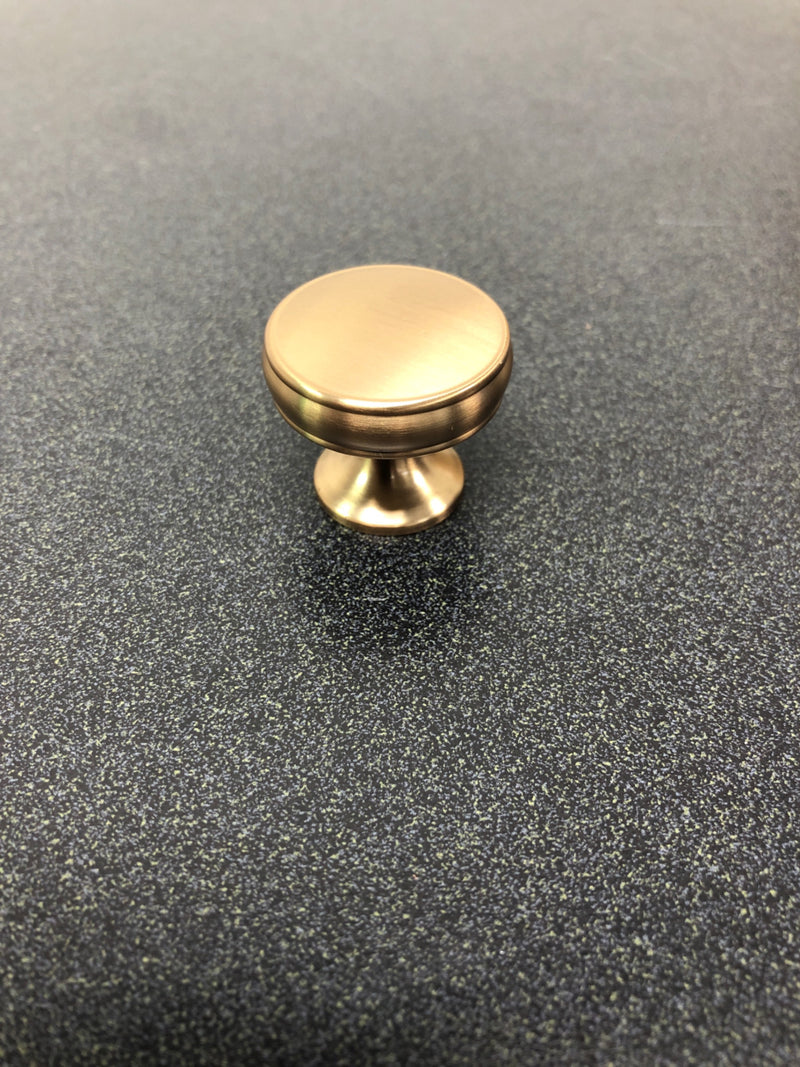 Amerock BP36793CZ Renown 1-1/4 Inch Mushroom Cabinet Knob - Champagne Bronze