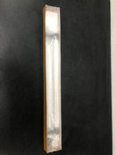 Signature Hardware 450371 18" Beryn Acrylic Appliance Pull - Matte Black