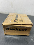 Kwikset Delta Entry Door Handle with Lock and Key, Secure Keyed Reversible Lever Exterior, Doorlock, For Front Entrance and Bedrooms, Satin Chrome, Pick Resistant Smartkey Rekey Security