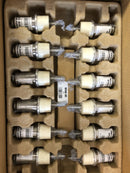 Emtek Classic 192 Inch Top Mount Barn Door Hardware Set - Includes Track, Hangers, and Matching Hardware - Brushed Stainless Steel