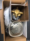 Kohler K-R26586-4G-BN Numista Single-Handle 3-Spray Wall-Mount Tub and Shower Faucet in Vibrant Brushed Nickel (Valve Included)