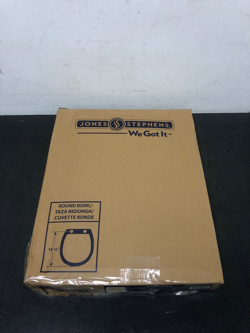 Jones Stephens C3B4R250 Comfort Seats Round Closed-Front Toilet Seat - Citron Yellow