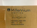 Millennium Lighting 3684-SN Moven 4 Light 31" Wide Vanity Light - Satin Nickel