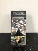 Enbrighten 35877 Oil-Rubbed Bronze Cage Cafe Light Shade for Enbrighten Cafe Lights (6-Pack)