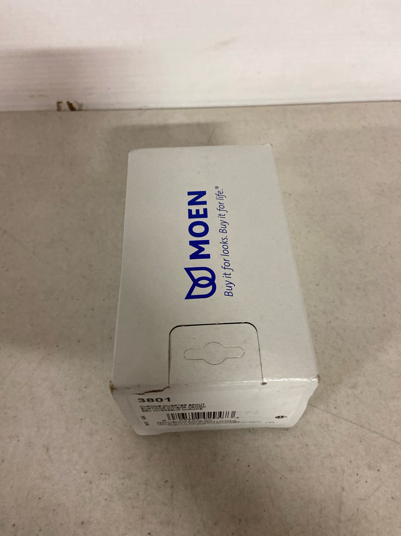 Moen Replacement Bathtub Spout with Lift Rod Diverter for Tub and Shower, Chrome Finish, 3801