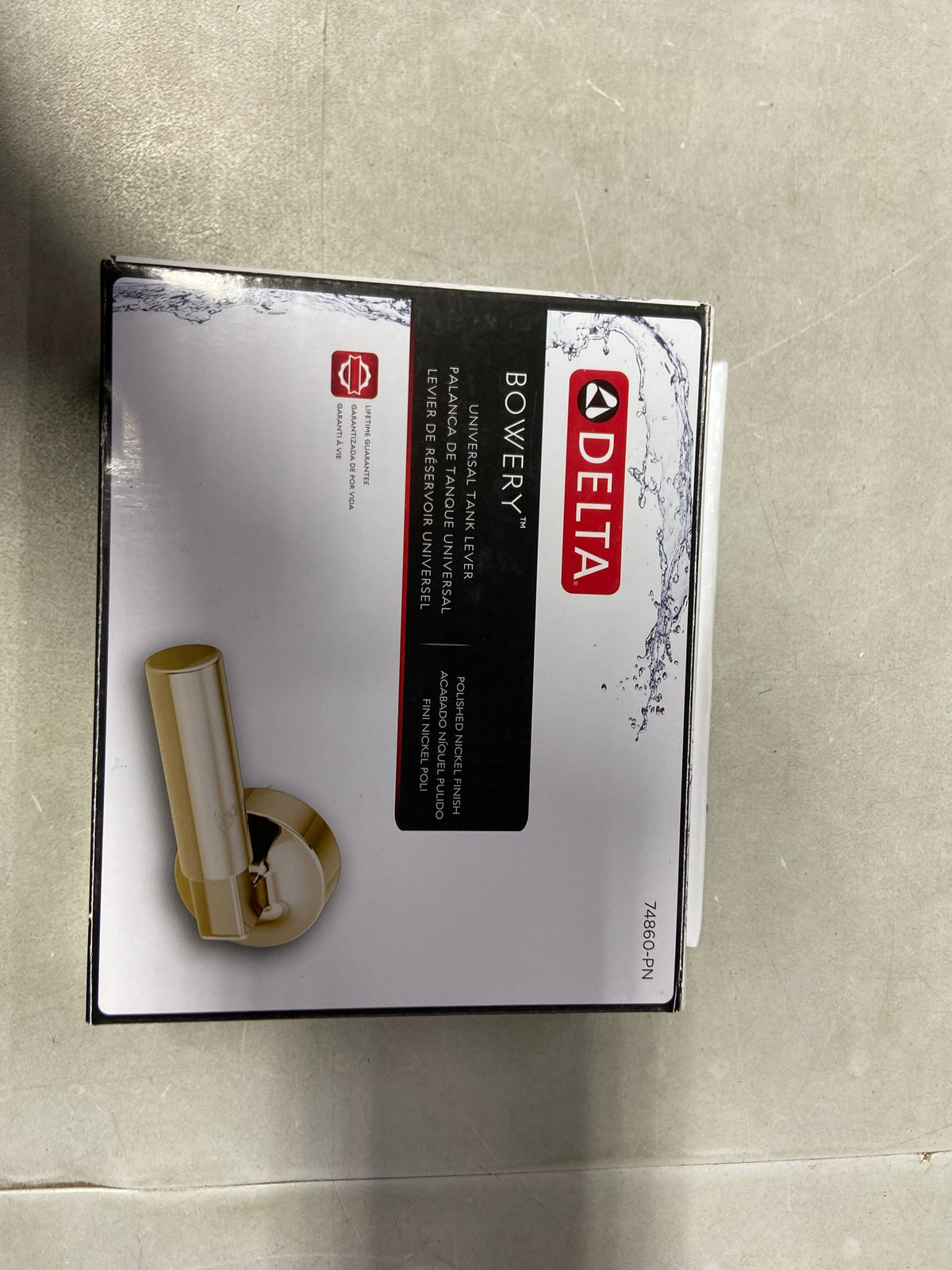 Delta 74860-PN Bowery Universal Tank Lever - Brilliance Polished Nickel
