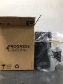 Progress Lighting P5641-31 Cylinder 1 Light Outdoor Wall Sconce with Metal Cylinder Shade - 12" Tall - Black