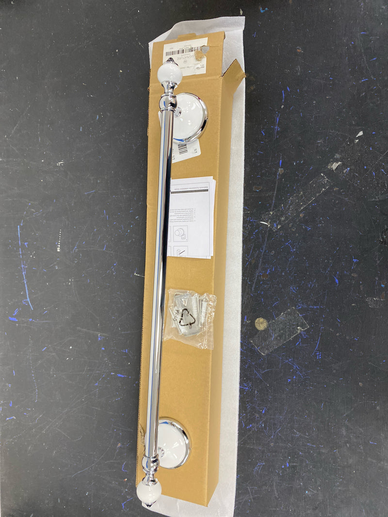 Signature Hardware 413042 Adelaide 18" Towel Bar - Chrome