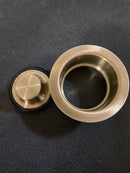 Delta 72030-PN Garbage Disposal Flange and Stopper for Standard Kitchen Sink Drain Openings - Brilliance Polished Nickel
