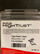 Evolis LPS028NAA Clear Patch 1.0 Mil Laminate