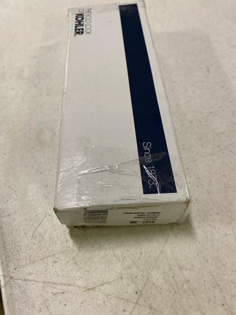 Kohler K-9131-SN Kathryn Vertical Trip Lever - Vibrant Polished Nickel