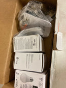 Hampton bay 91382 3-Light Brushed Nickel Ceiling Fan Shades LED Light Kit