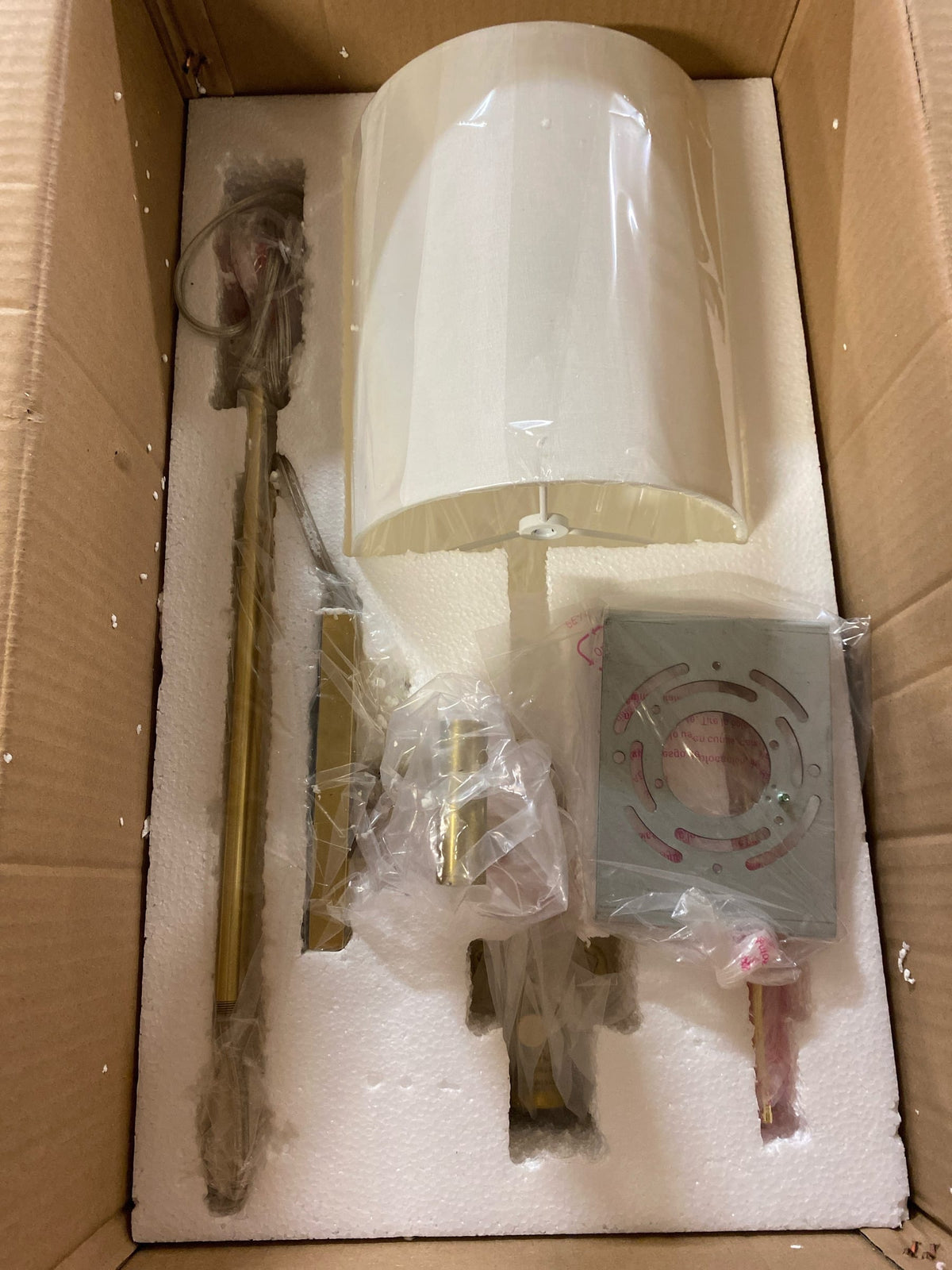Hudson Valley Lighting 9421-AGB Englewood Single Light 20" Tall Wall Sconce - Aged Brass