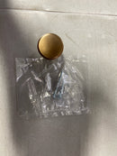 Belwith Keeler B077459-CBZ Brownstone 1-1/4" Stepped Round Cabinet Knob / Drawer Knob - Champagne Bronze