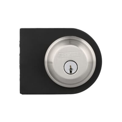 Schlage Satin Nickel Single Cylinder Deadbolt-B60N 619