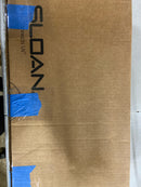 Sloan 8111 Exposed Sensor Water Closet Flushometer, 1.6 GPF Flush Valve - Infrared Sensor with Courtesy Flush Override Button, Battery Powered, 3790011