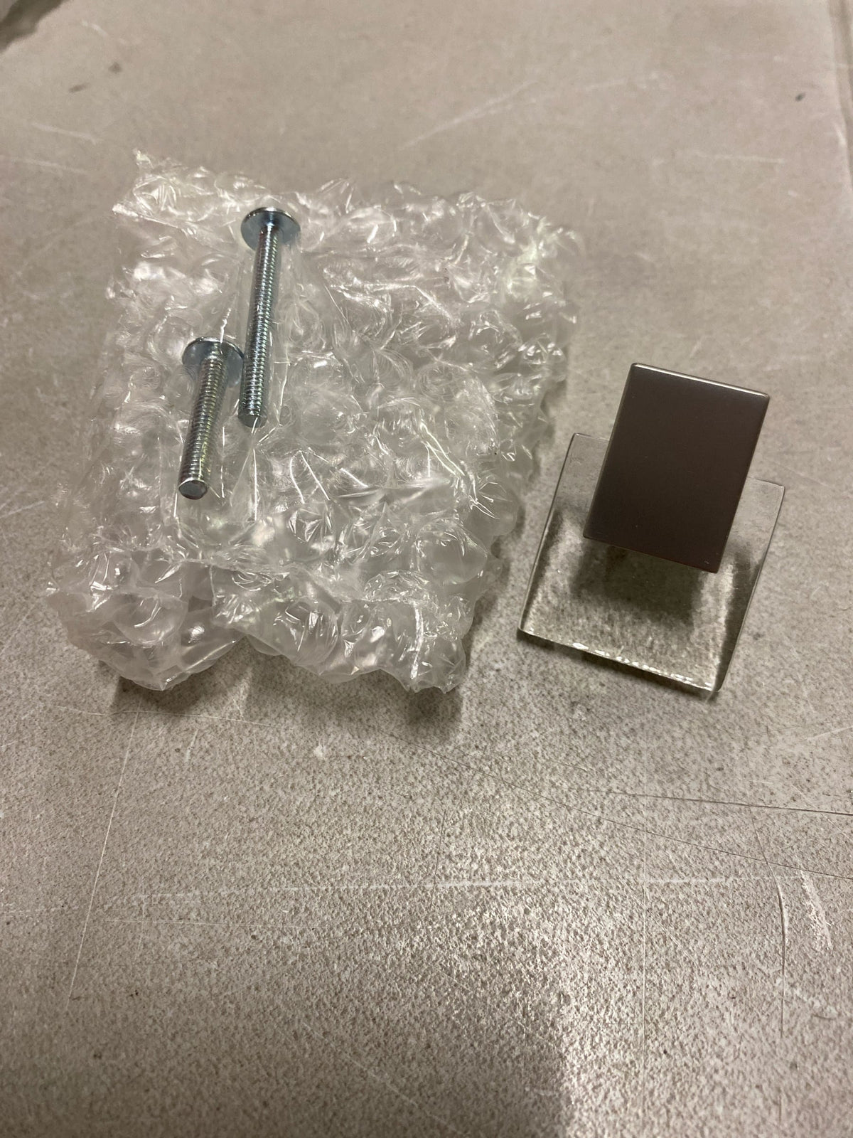 Sietto K-1200-SN Affinity Square Knob
