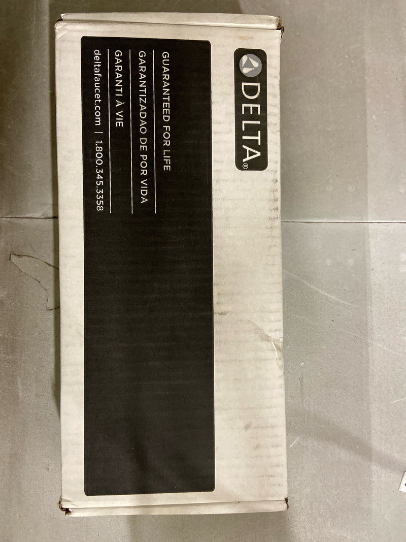 Delta Faucet Stryke Wall Mount Bathroom Faucet Brushed Nickel, Wall Mount Faucet, Wall Faucets Bathroom Sink, Brushed Nickel Bathroom Faucet, Lumicoat Stainless T35766LF-SS-PR-WL (Valve Not Included)