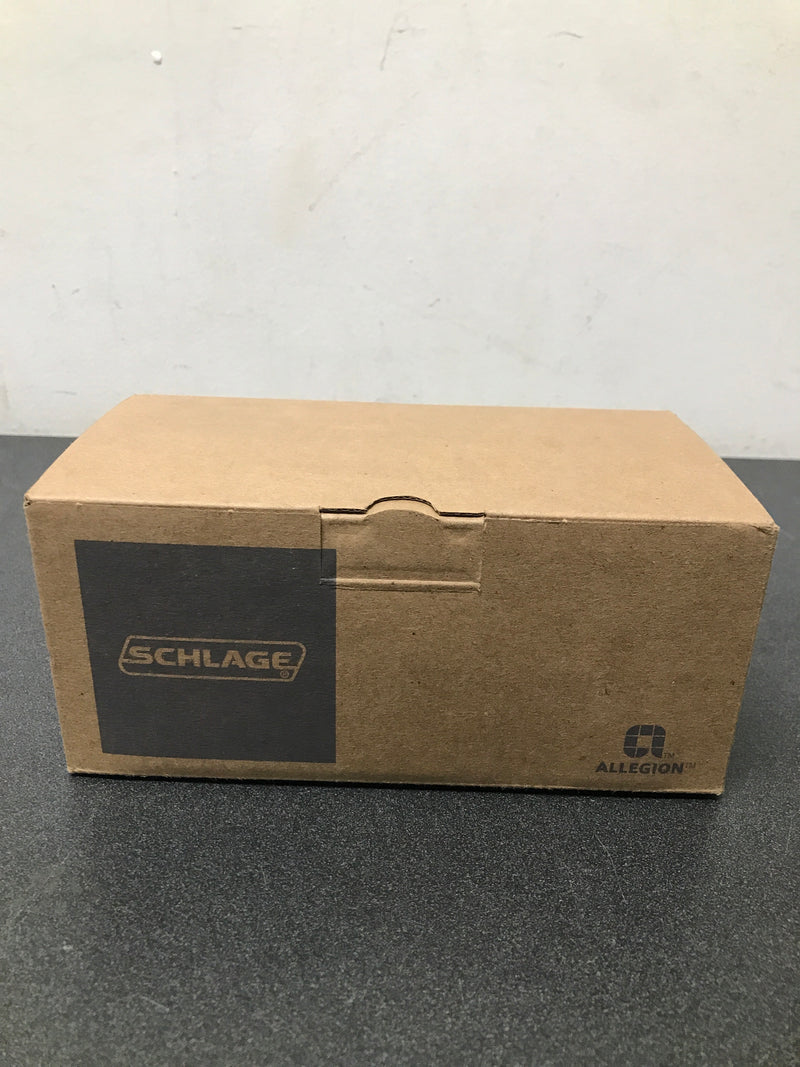Schlage F59ACC622LH Accent Left Handed Single Cylinder Interior Pack - Exterior Handleset Sold Separately - Matte Black
