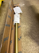 Amba i40RO Modello i 39-3/8"W x 1-5/8"H 115V Single Round Bar - Brass