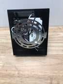 Artcraft Lighting SC13081BB Infiniti 12" Tall LED Wall Sconce - Matte Black / Brass